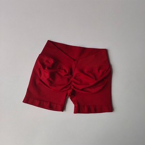 Shorts de Yoga Sin Costuras para Mujer, Cintura Elástica, Efecto Levanta Glúteos, Control de Abdomen, Shorts Deportivos, Ropa Deportiva, Spandex/Nylon - Product Image 5