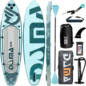 Nueva tabla de surf de pie personalizada, tabla de surf inflable, tabla de Paddleboard de pie, tabla de paddle inflable