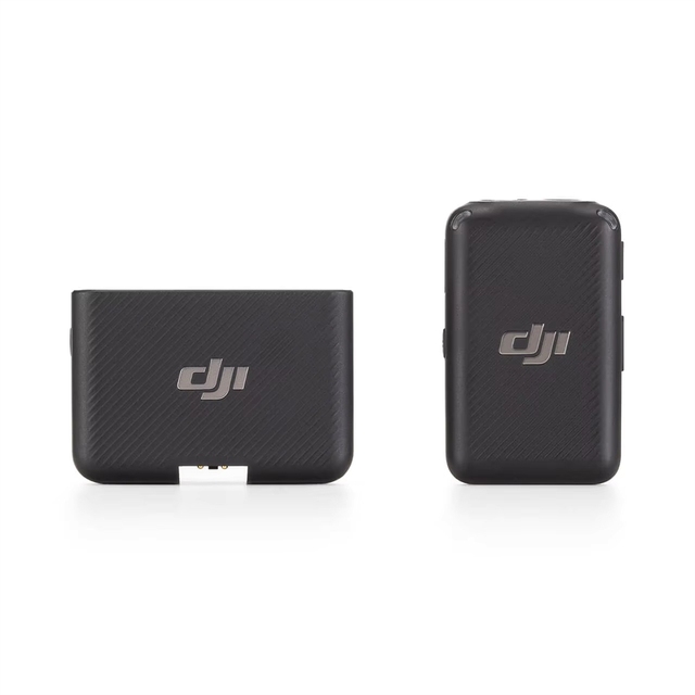Original Mic (1 TX + 1 RX) Wireless Microphone Transmitter Receiver 250m Range Magnetic Attachment for Smartphones/cameras/PCs