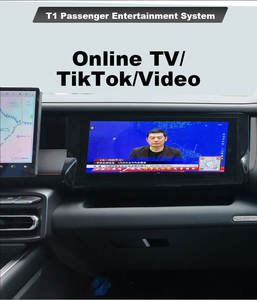 Lecteur multimédia vidéo pour passagers et copilotes Jetour T1 avec YouTube, Netflix, écran Android pour Jetour T1 et Freedom - Product Image 4