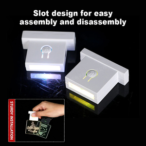 แม่เหล็กติดตู้เย็น LED ของที่ระลึก กล่องไฟอะคริลิคแม่เหล็กแบบกำหนดเอง ตกแต่งตู้เย็นด้วยกราฟิกส่วนตัว ของขวัญสำหรับการเดินทาง - Product Image 2
