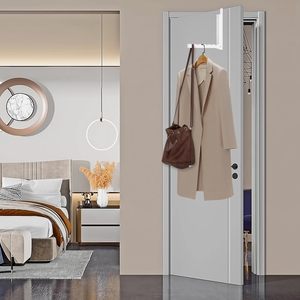 Best-Selling Fashion Style <b>Over</b> <b>the</b> <b>Door</b> Foldable <b>Hooks</b> Hanger Small Laundry Rack for Hanging Clothes - Product Image 6