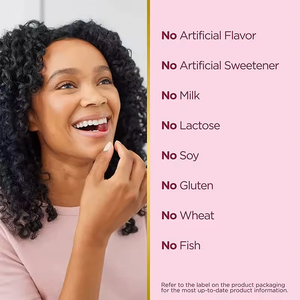 Antioxidans-Kollagen-Vitamin-C-Hautaufhellungs- und Haarwuchsgummis, natürliches, biologisches Nahrungsergänzungsmittel mit anpassbaren Inhaltsstoffen - Product Image 5