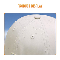Casquette de baseball en polyester à 6 panneaux avec logo personnalisé, filet sportif souple, boucle en métal, pour souvenirs d'événements