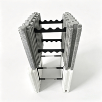 Encofrado de Hormigón para Construcción, Paneles de Espuma XPS/EPS, Bloques de Acero ICF, Encofrados Aislados de Hormigón, Sistema de Bloques de Espuma ICF