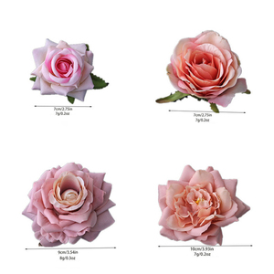Broche Elegante em Forma de Flor MIO Acessórios para Casamento Femininos Feito à Mão Grande Tamanho Clipe de Cabelo em Estilo Coreano Broche de Metal Clipe de Cabelo - Product Image 6