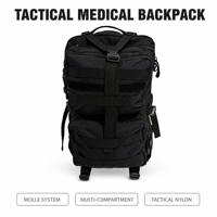 Sac à dos tactique camouflage 60L avec système Molle et sangles pour la survie et la préparation aux situations d'urgence