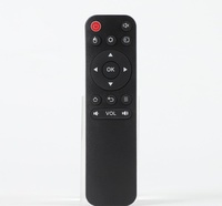 Télécommande vocale OEM Air Mouse avec code roulant et boîtier plastique/métal - 2.4G/BT5.0, piles AAA pour Android TV Box Shield, vente en gros