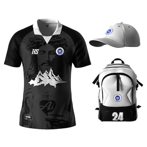 Custom Street <b>Retro</b> <b>Football</b> Jersey Sublimation Design Breathable Youth Sports Soccer Team Wear Shirt - Product Image 3