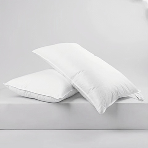 Cuscini del letto della raccolta dell'hotel della <span class=keywords><strong>piuma</strong></span> <span class=keywords><strong>d</strong></span>'<span class=keywords><strong>oca</strong></span> bianca su misura filo 100% del tessuto 400 del cotone per dormire - Product Image 2