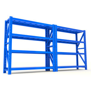 Étagères empilables et rayonnages industriels, rayonnage d'entrepôt en acier, étagère empilable, rayonnage métallique - Product Image 1