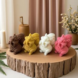 Cartoon Animal Shaped Scented <b>Candle</b> Silicone <b>Mold</b> DIY Craft Plaster <b>Molds</b> For <b>Candle</b> Making - Product Image 4