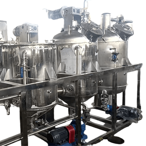 New Energy Saving 15TPD Stainless Steel Sunflower <b>Oil</b> Refining <b>Machine</b> Continuous Crude Palm Production Line PLC - Product Image 1