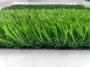 Gazon artificiel de 28mm terrain de football extérieur paysage mettant le tapis d'herbe verte gazon synthétique gazon artificiel