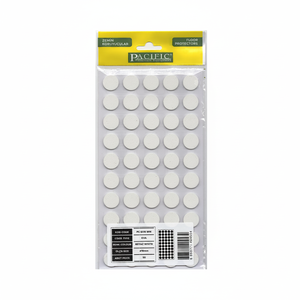 Almohadillas Protectoras de Piso para Muebles de Goma EVA Autoadhesivas Blancas de 18 mm - Product Image 2