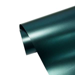 HIGHCOOL, venta al por mayor, autocuración, PPF TPU, envoltura UV a prueba de arañazos, películas de PVC para coche, Metal pesado, ágata, Color verde, posición del cuerpo - Product Image 1