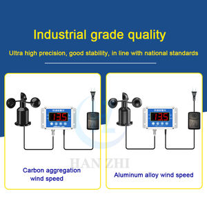 Grue à tour capteur d'alarme de vitesse du vent vitesse du vent et surveillance du vent enregistreur d'alarme anémomètre - Product Image 4