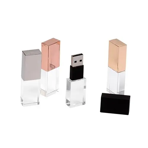 Led Pendrive Usb Sticks 8Gb 16Gb 32Gb incisione Laser personalizzata Logo Crystal Usb 3.0 Flash Drive