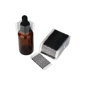 Benutzer definierte PVC Pet Wärme schrumpf wickel bänder für Plastik flaschen Glasgefäße Hals perforiert gedruckt Hot Clear Seal Schrumpf band Etiketten