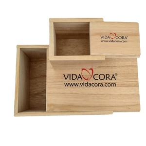 unfinished small wooden sliding lid box with slide top wood box custom