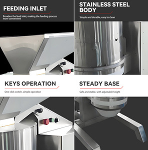 Machine à pulper les fruits automatique grande capacité, équipement commercial de broyage de légumes pour usine alimentaire, <span class=keywords><strong>broyeur</strong></span> de carottes - Product Image 5