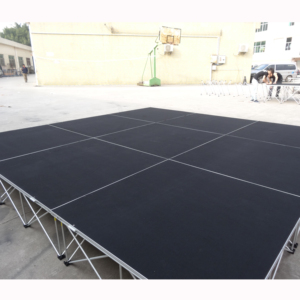 Portable flexible riser mobile <b>stage</b> aluminum <b>stage</b> for ceremonies event - Product Image 1