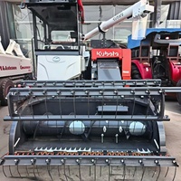 Moissonneuse-batteuse Kubota d'occasion fiable, reconditionnée, en bon état, sur chenilles, pour la récolte du riz et du blé