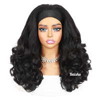 Perruques brunes africaines pour femmes, longues, ondulées, bouclées, volumineuses, naturelles, tendance, brésiliennes, vietnamiennes, noires, en fibre haute température – Grande Vente
