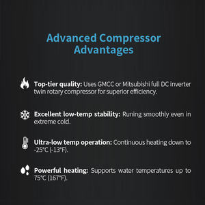 <span class=keywords><strong>Pompe</strong></span> <span class=keywords><strong>à</strong></span> <span class=keywords><strong>chaleur</strong></span> <span class=keywords><strong>air</strong></span>-<span class=keywords><strong>eau</strong></span> DC Inverter R290 pour chauffage de maison, <span class=keywords><strong>appartement</strong></span> monobloc, Allemagne, Pologne, chauffage au sol - Product Image 6