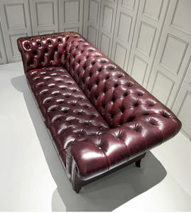 Divano in pelle americana divano Hotel <span class=keywords><strong>Cafe</strong></span> singolo e doppio divano a tre posti combinazione soggiorno divano in pelle - Product Image 3