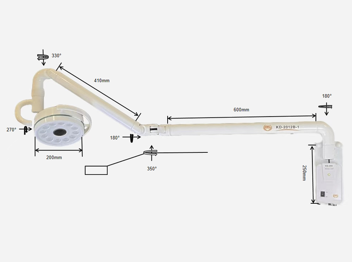 Medical Dental Surgery Examination Shadowless LED Light Surgery