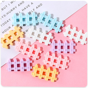 Decoraciones de resina para cercas, accesorios artesanales en miniatura para decoración del hogar, molde artístico de resina, forma personalizada - Product Image 2