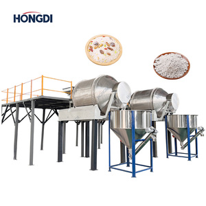 Ligne de production industrielle HONGDI 1600L en acier inoxydable pour fûts de grande capacité 380V/220V – Production efficace pour le mélange de poudres chimiques - Product Image 1
