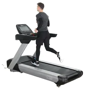 7"LCD screen Commercial treadmill 7hp max weight 200kg gym running machine best grade commercial treadmill