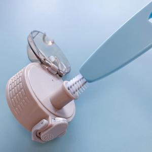 Wholesale Multifunctional 3-in-1 Stainless Steel Manual Cleaning Brush, for <b>Cup</b> Lid & Milk Bottle Cleaner - Product Image 2