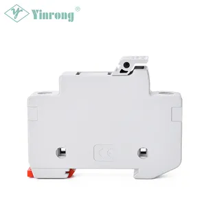 Yinrong DIN Rail Cầu Chì Chủ DC Cầu Chì Với DC Ngắn Mạch Bảo Vệ 15 Amp Điện Áp Cao Cầu Chì