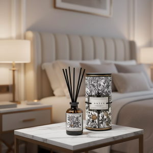 Aikun OEM 200ml Essential Oil <b>Reed</b> <b>Diffuser</b> Amber Glass <b>Bottle</b> Long Lasting Aroma Diffusing with Gift Box for Home Bedroom Hotel - Product Image 1