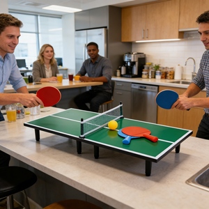 <span class=keywords><strong>Table</strong></span> <span class=keywords><strong>de</strong></span> <span class=keywords><strong>ping</strong></span>-<span class=keywords><strong>pong</strong></span> d'intérieur personnalisée OEM, <span class=keywords><strong>mini</strong></span> <span class=keywords><strong>table</strong></span> <span class=keywords><strong>de</strong></span> tennis <span class=keywords><strong>de</strong></span> <span class=keywords><strong>table</strong></span> pour la famille, jouet éducatif pour enfants, divertissement - Product Image 1