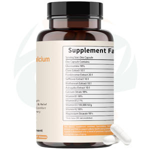 Capsule di Glucosamina e Calcio di Alta Purezza Certificate GMP, Integratore Quotidiano Premium da Fabbrica Cinese di Erbe - Product Image 3