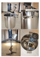 Machine de concentration de sirop de machine de fusion de sucre de marmite de caramel de l'acier inoxydable S304