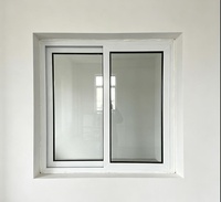 Fenêtre coulissante en PVC Conch, double vitrage, isolation thermique pour balcon de maison