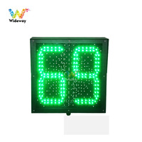 Nouveau panneau de signalisation routière LED rouge croix verte flèche arrêt passage en vente