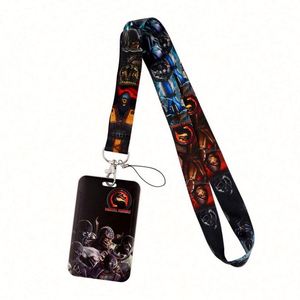 Promotional Cheap Custom Water Resistant 0.76MM <b>Polyester</b> PVC <b>Lanyard</b> ID Card Holder Buckle Silk Screen Printing Halloween Use - Product Image 6