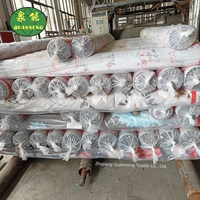Tissu en polyester 100 % à prix de gros, 80 g/m², imprimé pigmentaire coloré, tissu léger pour draps
