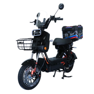 Customizable Color 48V20Ah Fast Urban 500W Scooter Carbon Fiber Wheel 16-3.0 Steel <b>Frame</b> Lead-acid Rear Hub Motor Elec - Product Image 4