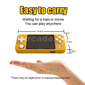 Consola de juegos portátil de código abierto RGB10, para PSP, RK3326, pantalla de 3,5 pulgadas, juego Retro Rocker <span class=keywords><strong>3D</strong></span>, regalo para niños - Product Image 3