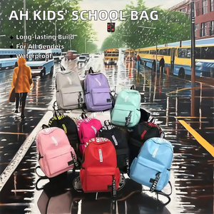 Zaino scuola impermeabile alla <span class=keywords><strong>moda</strong></span> per adolescenti Oxford materiale zaino monospalla poliestere per uso scolastico dei bambini - Product Image 2