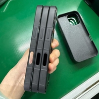 Coque de téléphone antidérapante à rainures, fournie directement par l'usine, pour iPhone 17 16 15 14 13 Pro Max, coque de téléphone vide à rainures antidérapantes pour personnalisation DIY