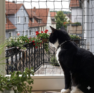 <span class=keywords><strong>Malla</strong></span> de seguridad <span class=keywords><strong>para</strong></span> mascotas de apartamentos de gran altura, con núcleo metálico extrafuerte, a prueba de mordidas, <span class=keywords><strong>para</strong></span> patio exterior, prevención de caídas, red de alambre <span class=keywords><strong>para</strong></span> gatos - Product Image 3