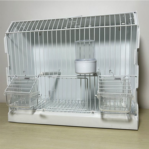 Toptan Çin Malı İstiflenebilir Katlanabilir Nefes Alabilen Modern Stil Kuş Üretim Kafesi Gözlem Kafesi Suluk Kutulu - Product Image 1